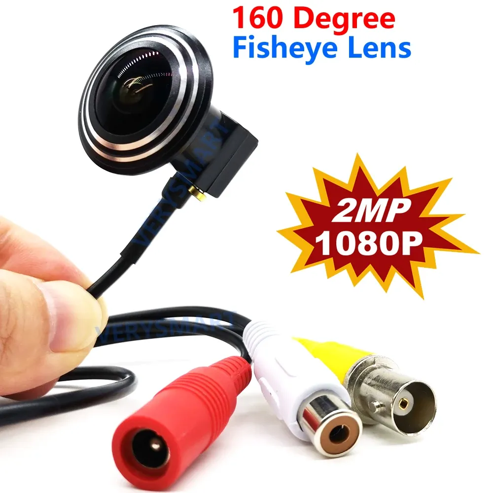 Readers Mini Ahd Cctv Camera Hd 160 Degree Wide Angle Fisheye Lens 2mp Micro Security Video Camera for 1080p Ahd Camera System