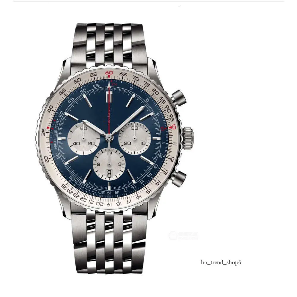 2024 Breiting Watch Design Design Nowe projektant zegarków 46 mm Mężczyźni Wysokiej jakości luksusowe męskie zegarek wielofunkcyjny chronograf Montre Clocks Fr 806
