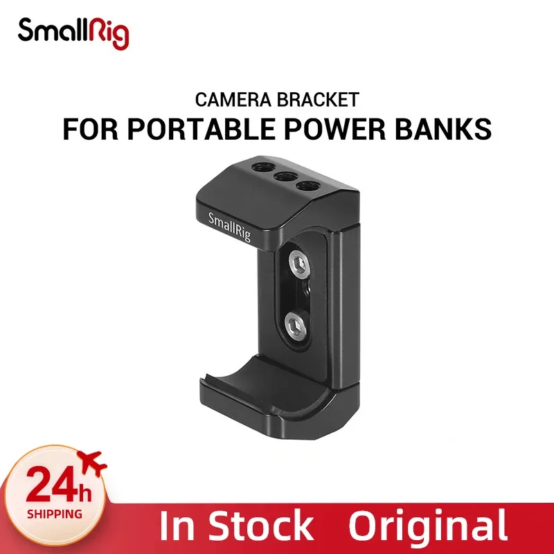 Accessoires Smallrig Camerabeugel Power Bank klemhouder FR Portable Power Banks voor Power Bank met breedte variërend van 51 mm tot 87 mm 2336