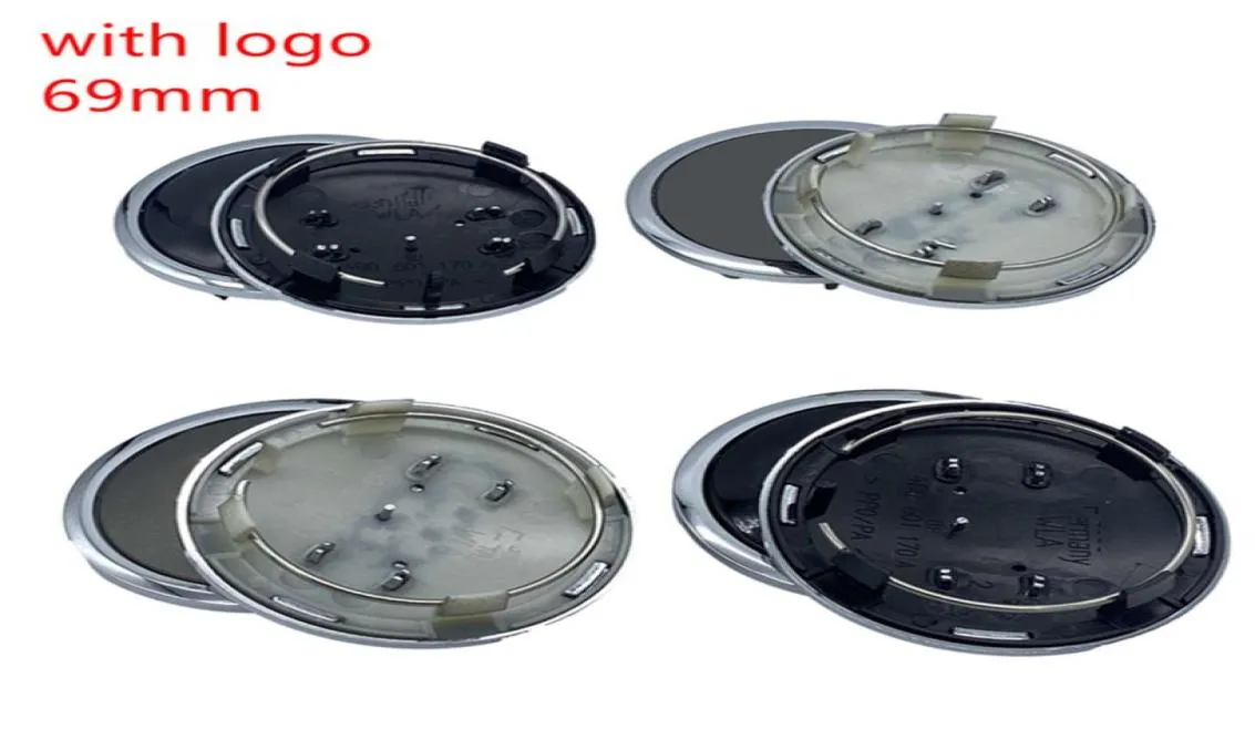 4pcs Wheel Covers Hub Cap Center Cover 69mm ABS Material Logo Cover8356394