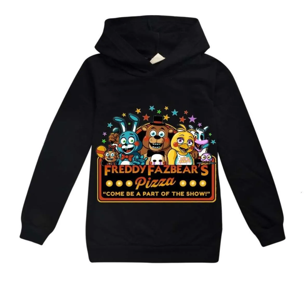 Nieuwe vijf nachten bij Freddy039S Boys Long Sheeves Children T Shirts Kids Cotton Boy Deskleding Five Nights at Freddys FNAF TShirt 219102375