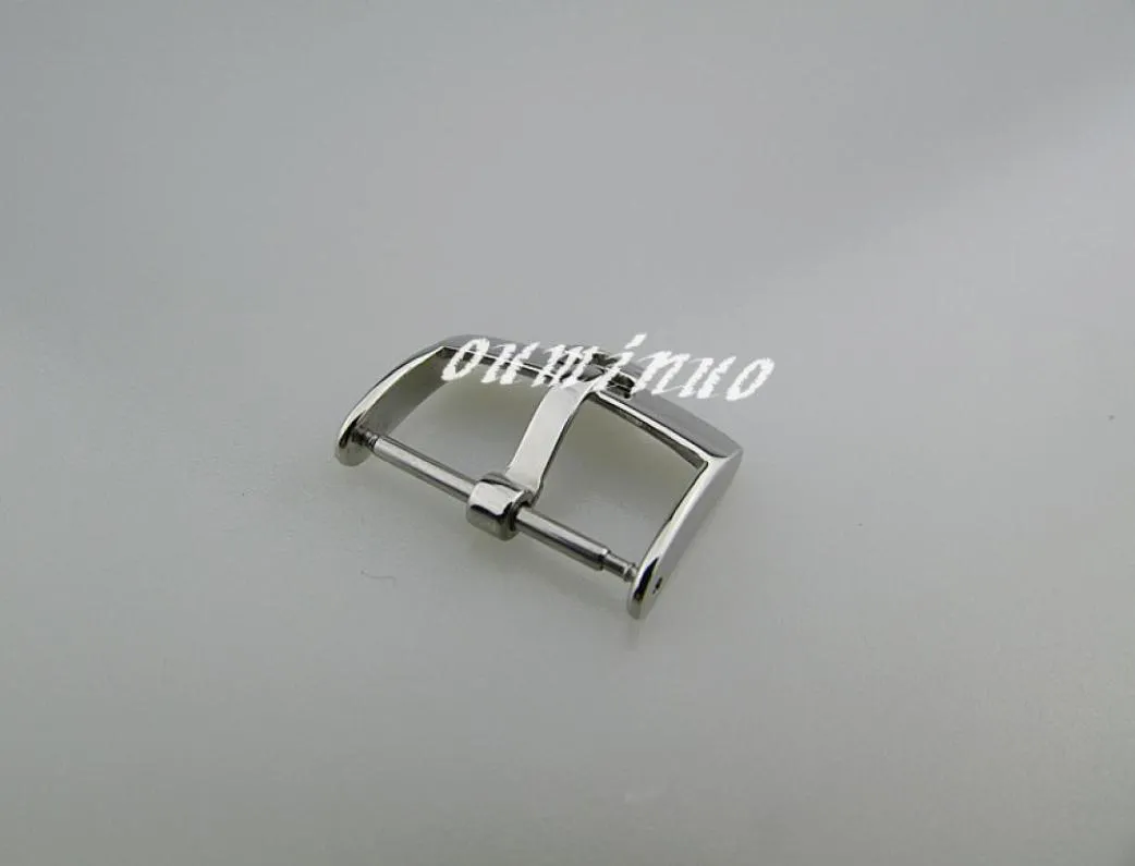 16 mm 18 mm 20 mm Nouveau HQ Silver Polished Band Band Sangle Pin Boucle pour Omega Watch7656798