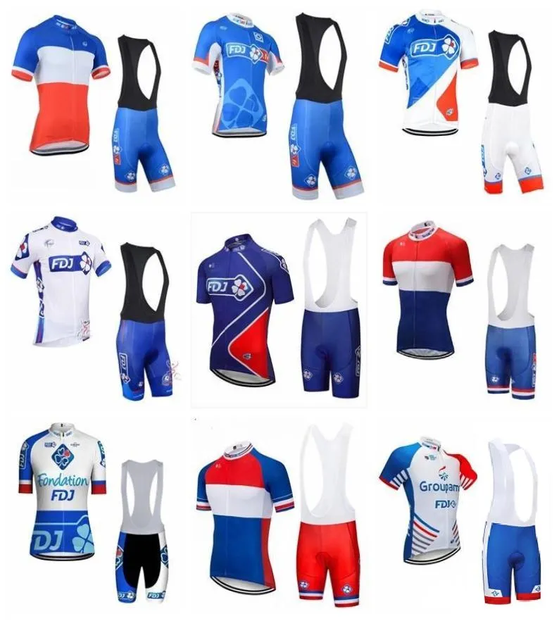 2019 Rower Team Rower Bike Szybkie suche męskie ubrania rowerowe Krótkie rękawy Pro Jerseys Koszulki żelowe