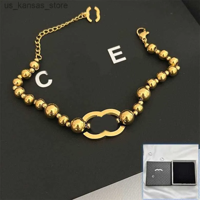 Charm Bracelets Vintage Luxury Magnetic Bead Bracelet High Quality Jewelry With Box Classic Designer Chain Bracelet Hot Brand Gift Jewelry Design Y240416ZGDP5LAF