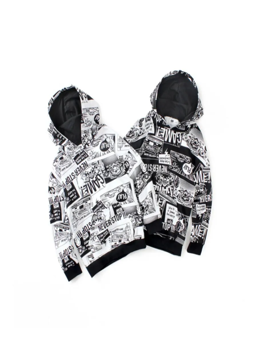 kids hoodies spring autumn Boys Sweatshirts Harajuku Hoodie for Teenagers Letter Prints Kids Hoodies Clothing Fashion Top LJ2010128862581