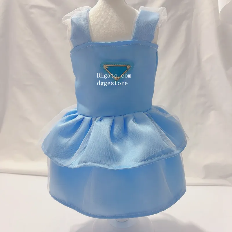 sachin and babi light blue dress Small Dog Dresses