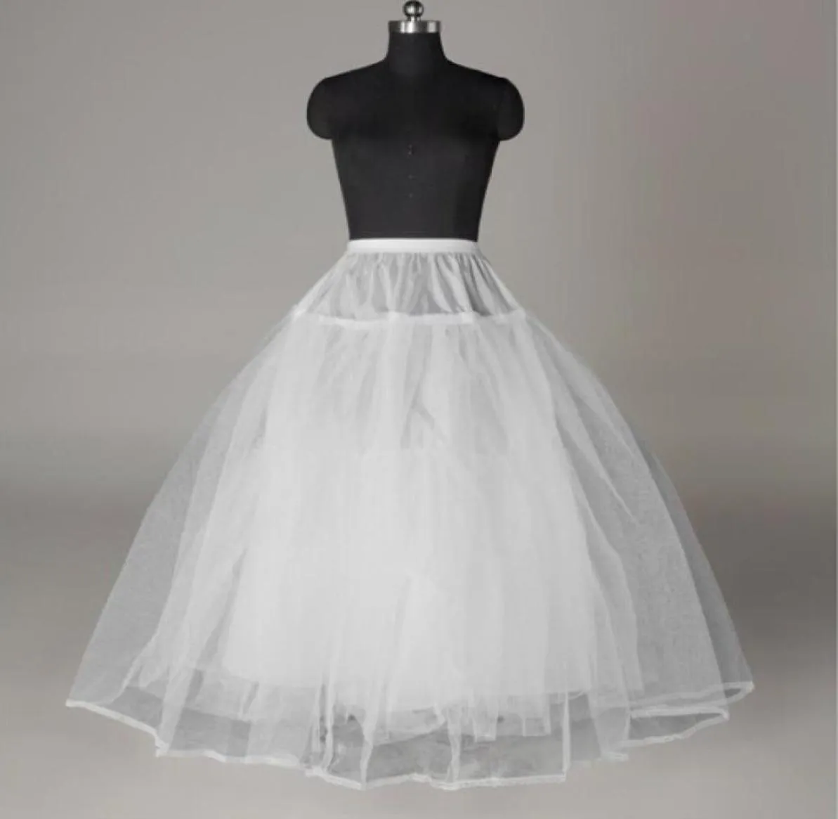 2017 tout nouveau jupons blancs robe de bal robe de mariée mariée sous-jugement robe formelle accessoires de mariage crinoline71424744555987