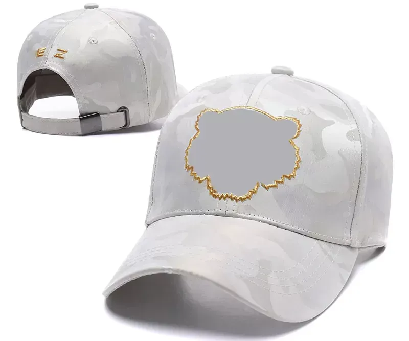 Unisexe Designer Ball Caps Mens Baseball Tiger Head Fi Caps Summer Casual Tater Protemi Sun Hat Retro Womens Réglable Dada Sun Hat Truck