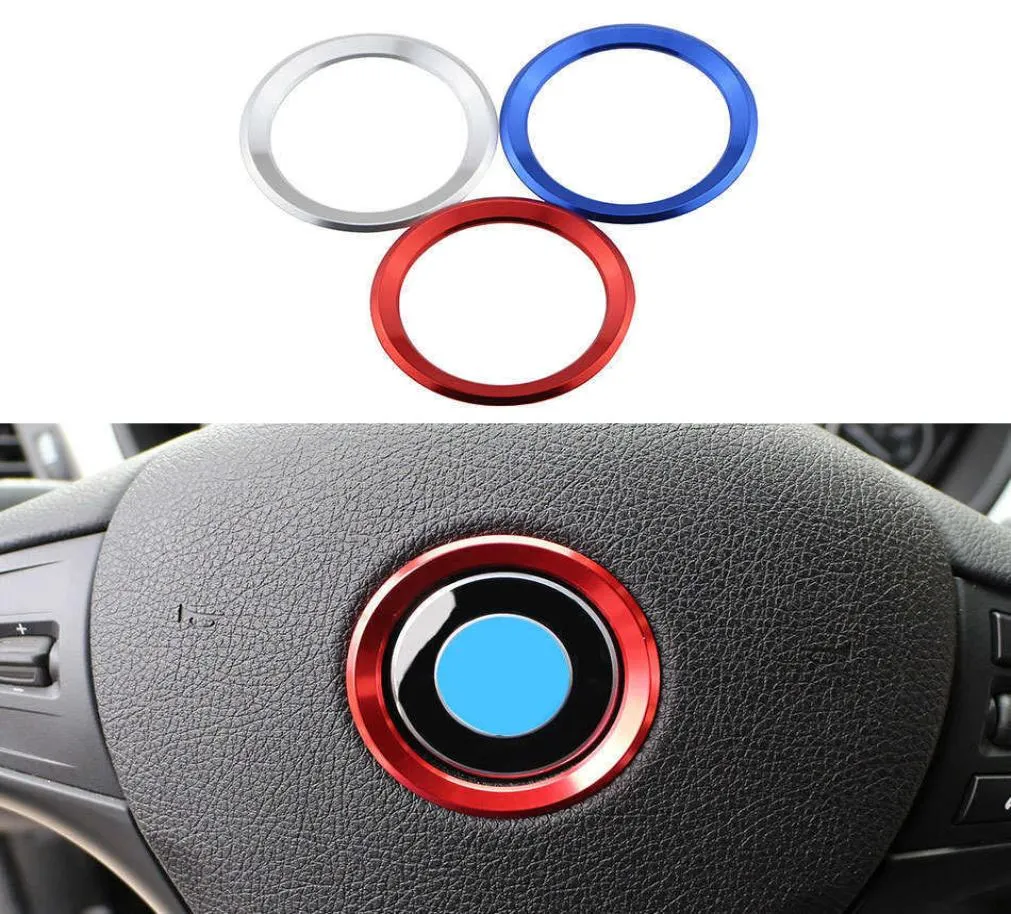 Color Car Styling Decoration Anello Ridering Adesivo del volante per BMW M3 M5 E36 E46 E60 E90 E92 X1 F48 X3 X5 X61726108