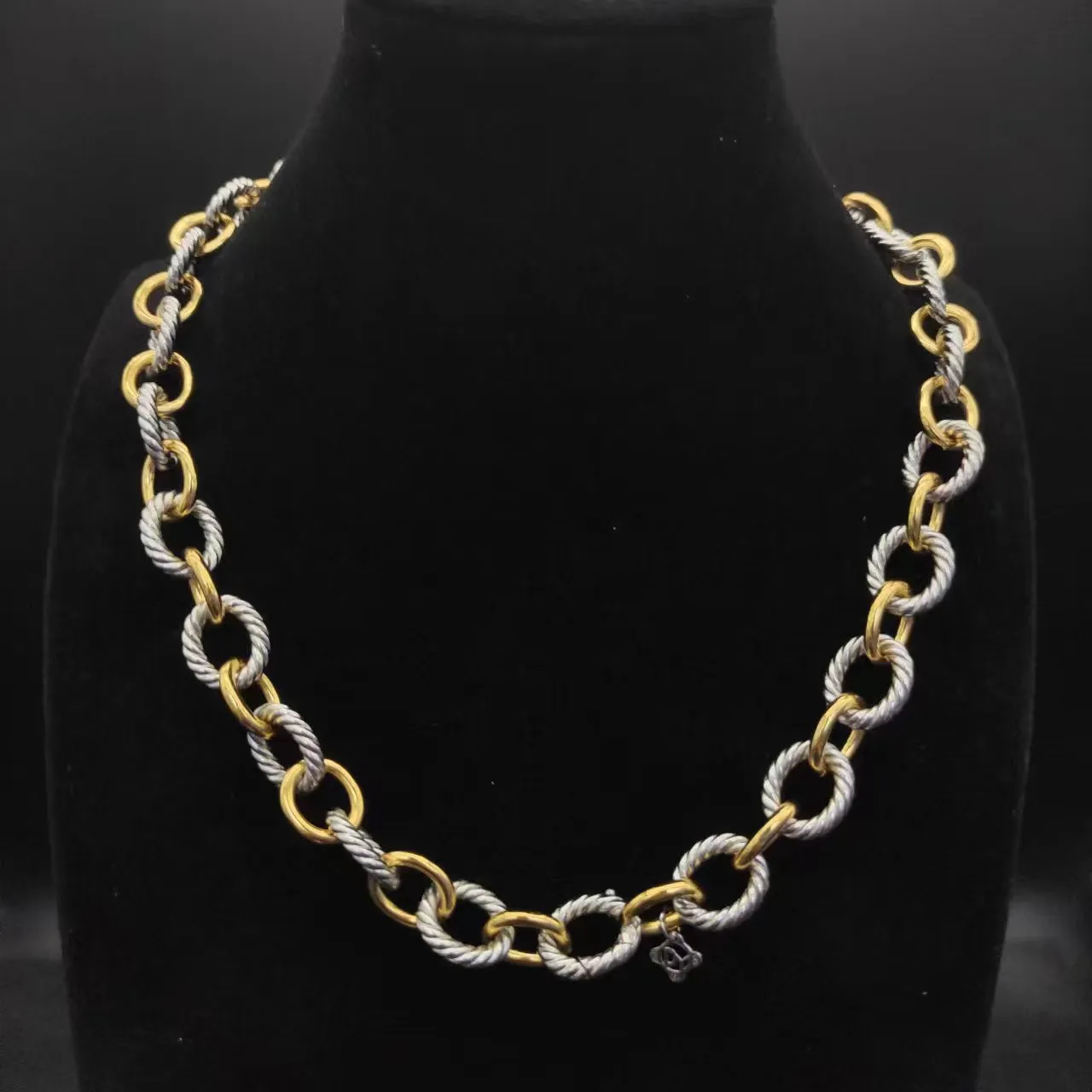 Retro designer pendant necklace with cross and heart pattern for 