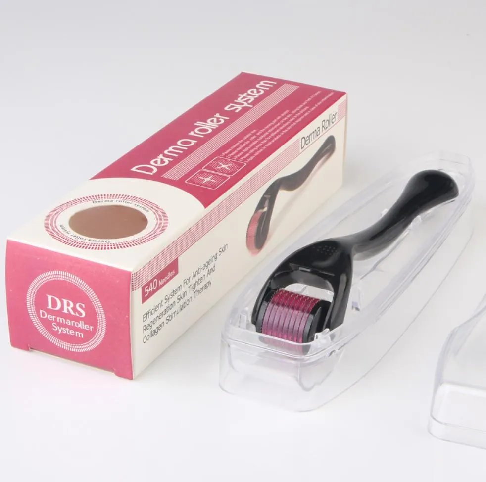 DRS 540 игл Derma Roller MicroIgle Skin Drroller Therapy Microneedle Dermaroller Anti -As Acne Maringle Удаление 9637535