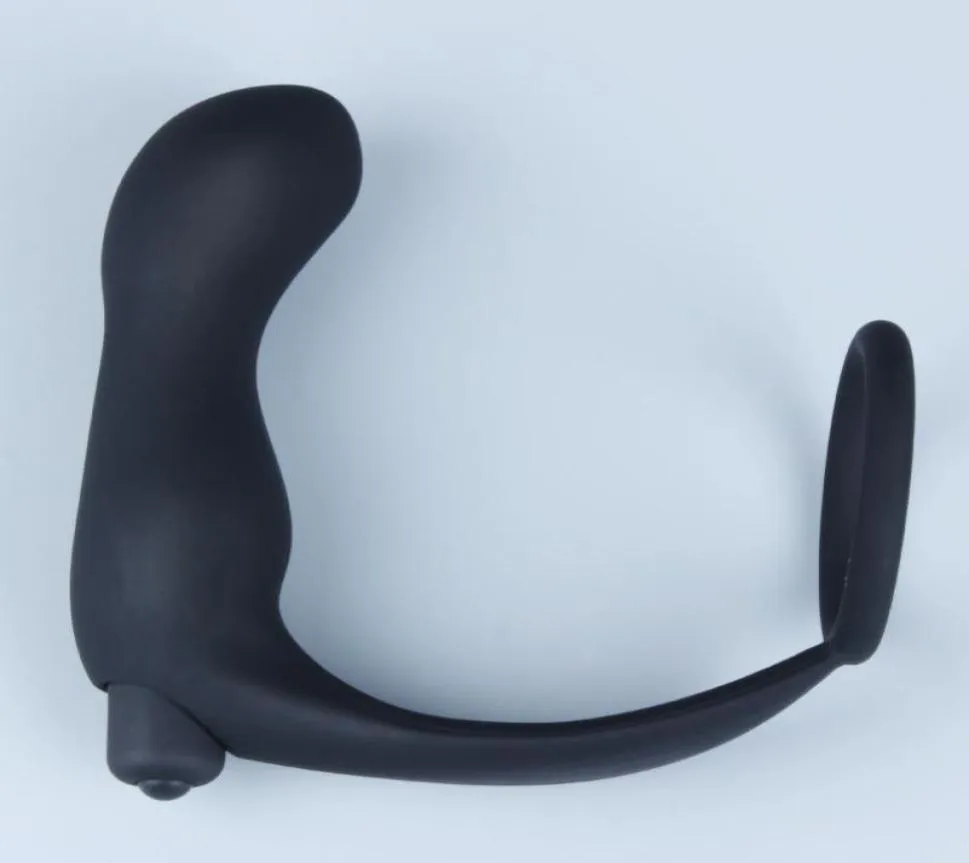 New 10 Speeds Sex Toys For Man Prostate Massage Anal Vibrator Male Masturbation Vibrators Cock Ring Anal Plug Sex Products PY577 q1477025