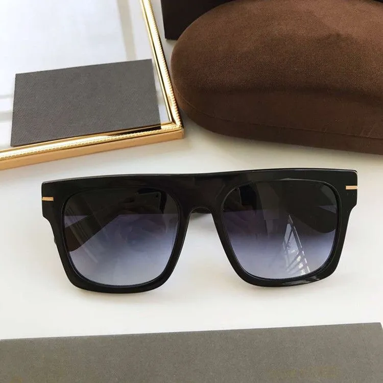 Newarrival beknopte vierkant 117Big zonnebrillen Kwaliteit unisex gradiënt gepolariseerde plankglazen 5322140 voor een bril met recept bril Goggles fullset design case