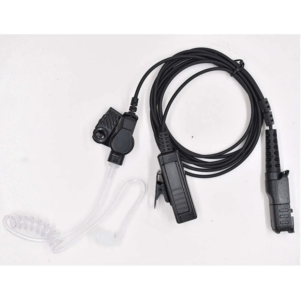 Adaptado a Motorola XIR P6600 P6620 E8608 E8628 Auriculares Walkie Talkie Air Duct