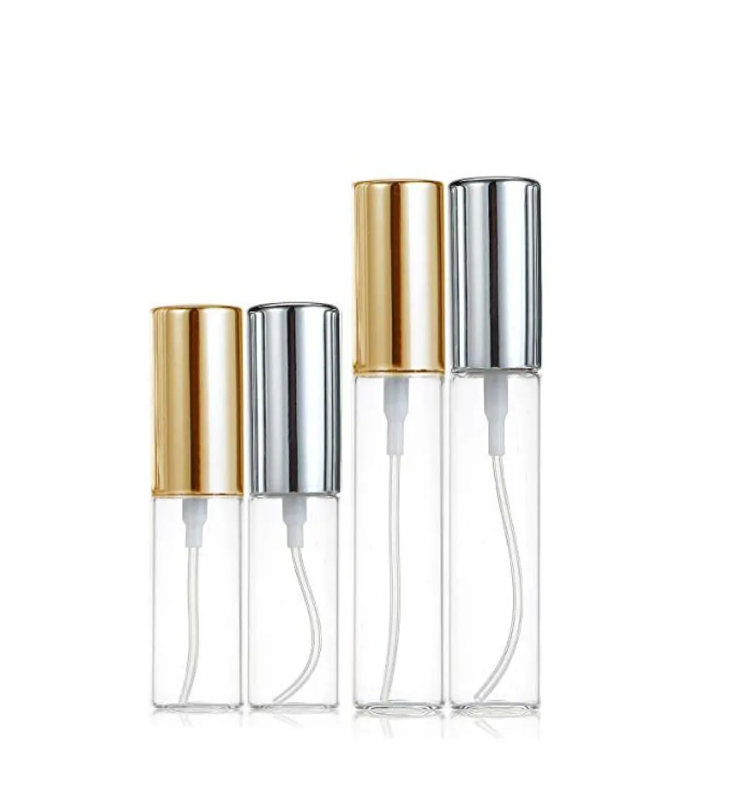 Mini Fine Mist Clear 5ml10ml 16oz 13oz Atomizer Glass Bottle Spray Refillable Fragrance Parfym Tomdoftflaska W Aluminium 7625716