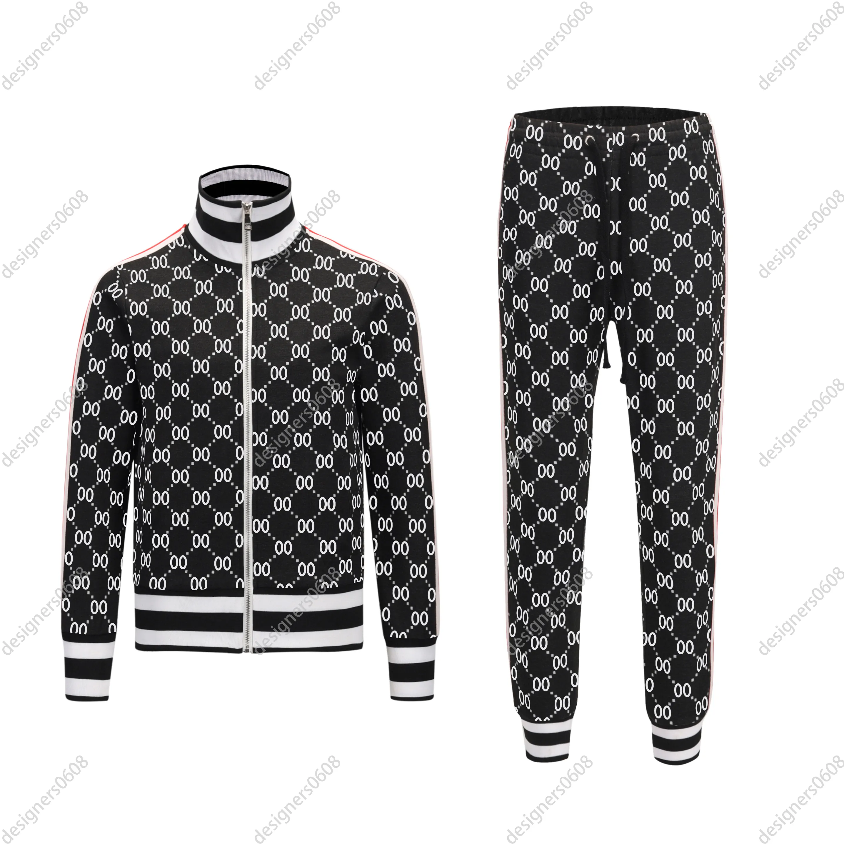 Autumn Winter Tracksuits Mens Luxo Designer Rastreio Homens Mulheres Designer Sorto Man Cartas Imprimidas Classic Faixa Us Tamanho XS-XL