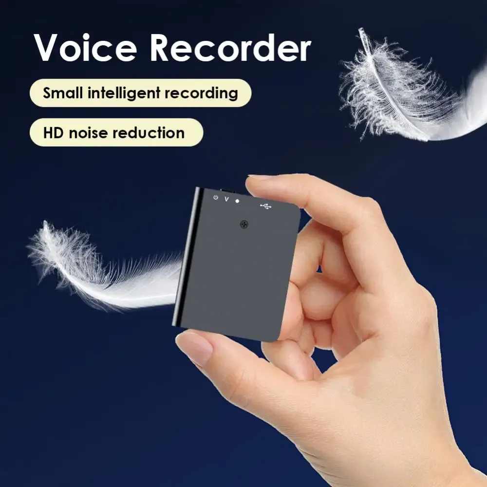 Rejestrator inteligentny cyfrowy rejestrator głosowy Redukcja szumów Ultralong Standby Portable Intelligent Voice Control Plik szyfrowania Pióro Nagrywanie