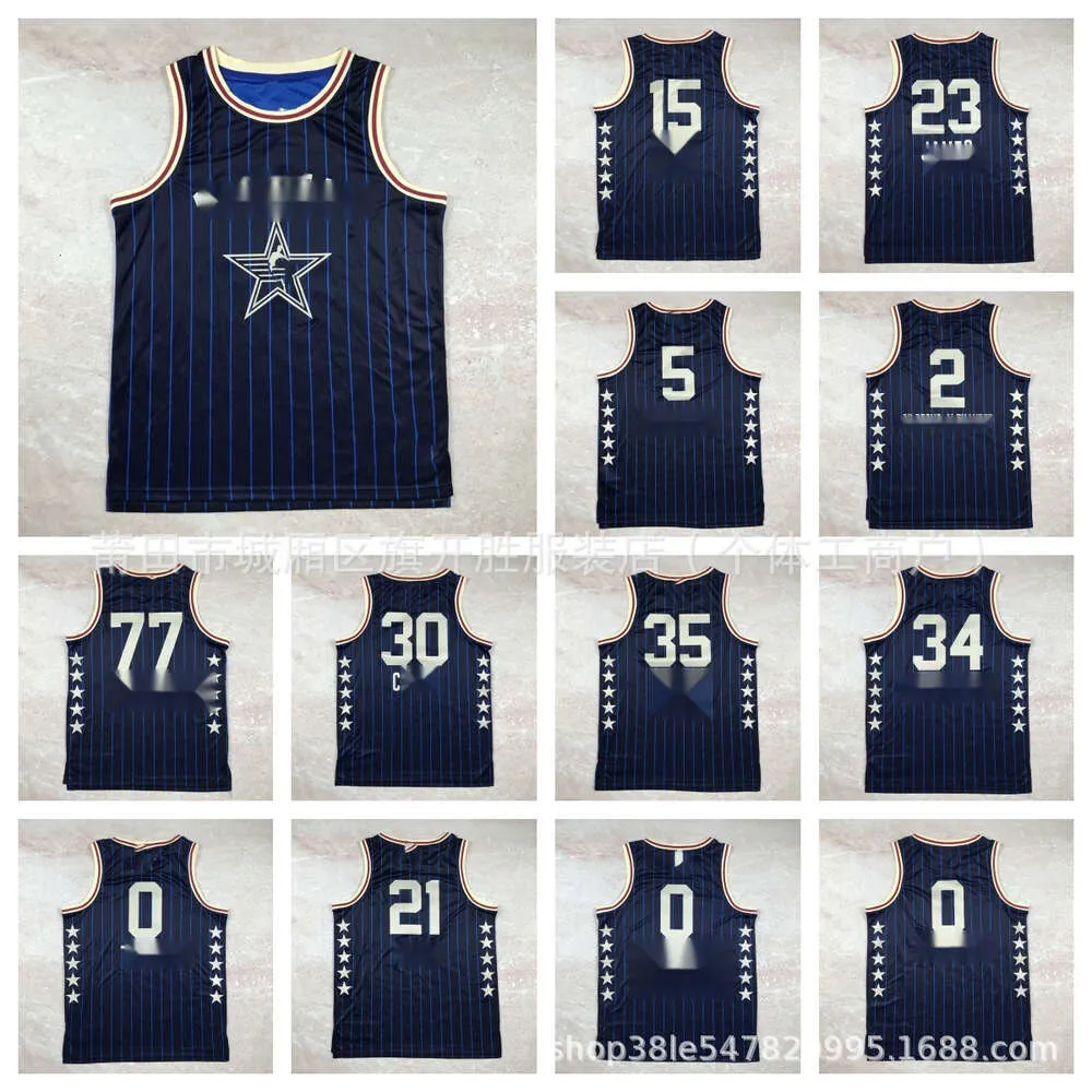 Jersey star American All Star James Kurio Kitchee Heat Press Basketball Jersey