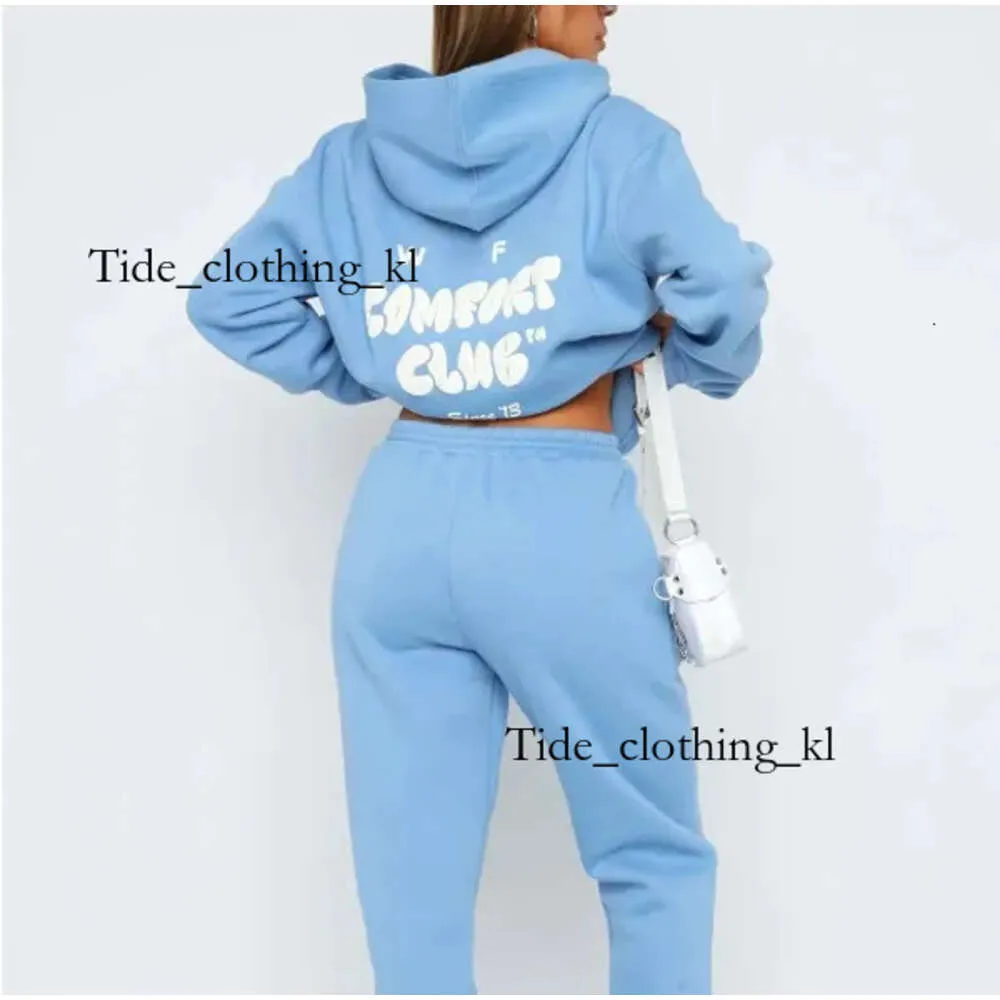 White Foxx Designer Tracksuit Womens Hoodie 2 Piece Set Women Outfits Hoodies Clothing Clothing Set Sporty Long Sleeved Hooded Tracksuits Pullover Sporty Pants 175