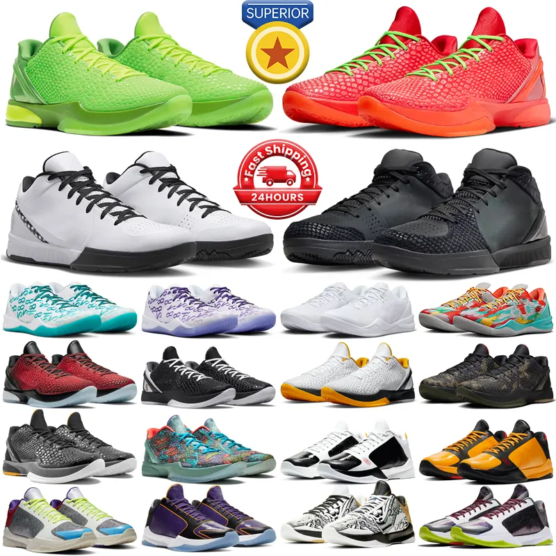 6 Protro odwrotne buty do koszykówki Grinch Mężczyźni 8 Court Purple Halo Camo 4 White Black University Gold Challenge Red 5 Chaos Mens Treners Sports Treakers