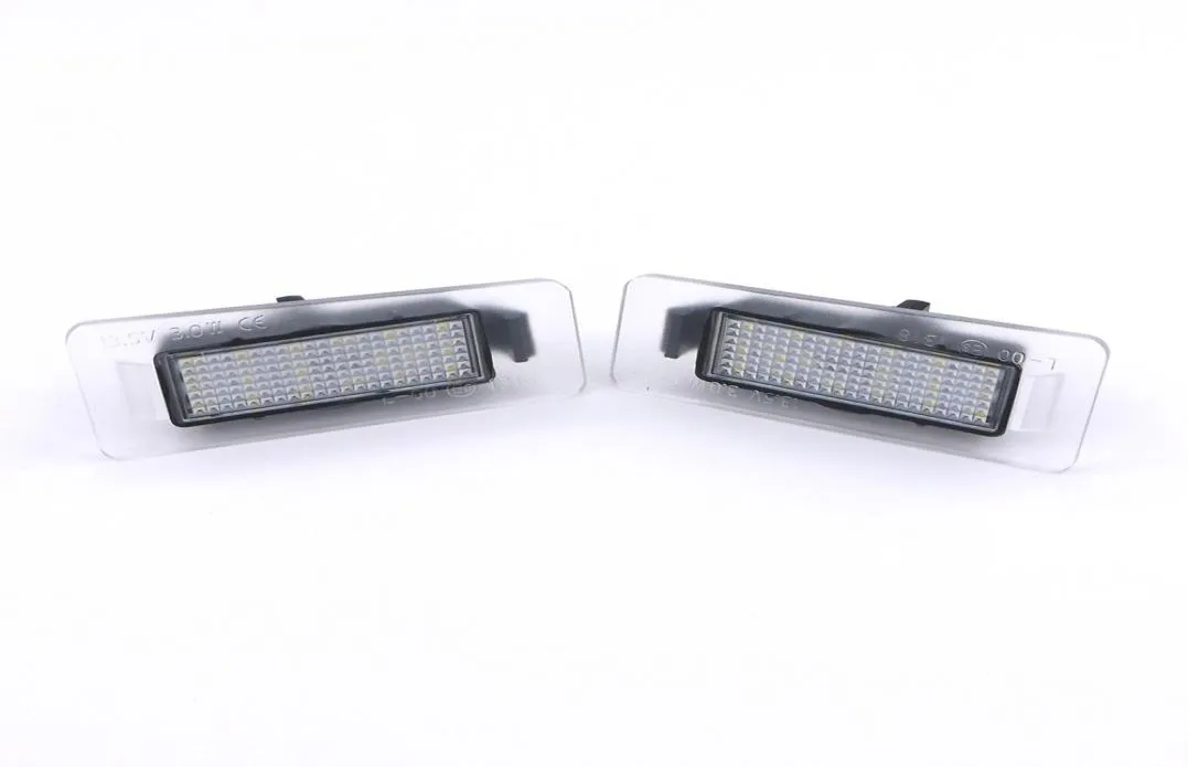 2st 6500K LED -registreringsljus för Hyundai Elantra 20112013 i30 20122014 Auto ersättare bakre bil9011012