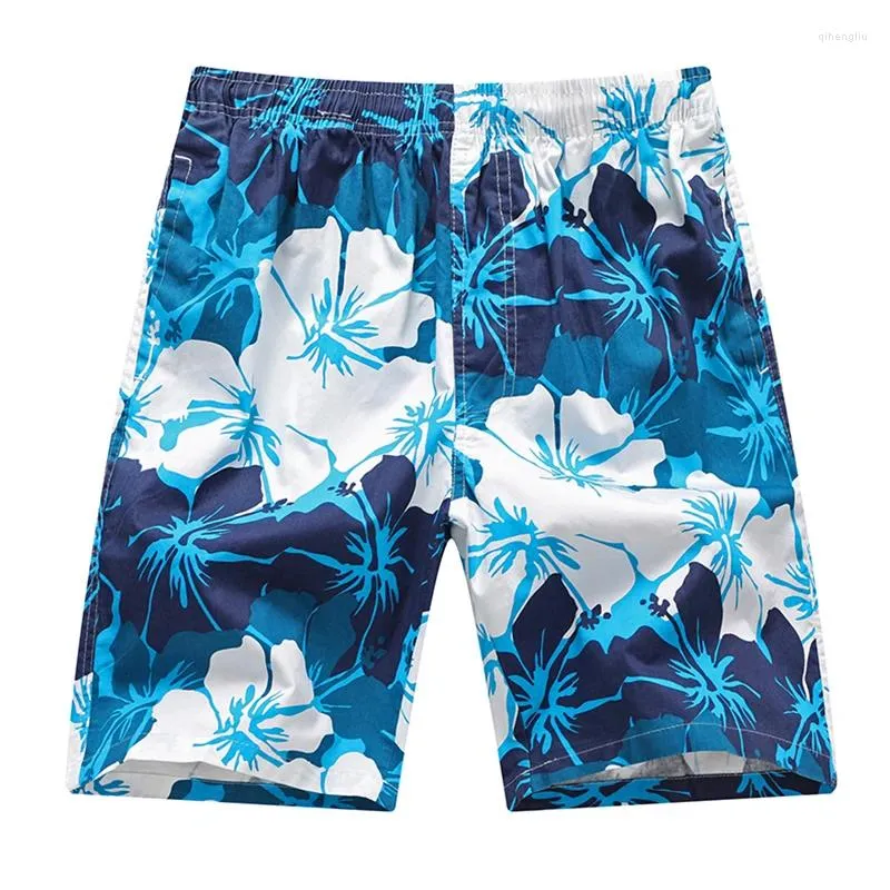 Men's Shorts 2024 Style Summer Men Beach Short Breathable Quick Dry Loose Casual Haw Aii Printing Man Plus Size 6XL