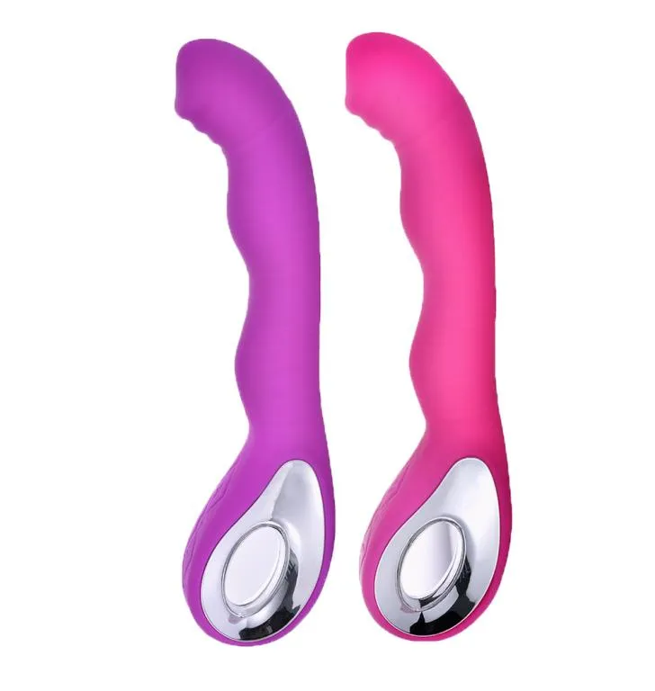 USB -аварийный дилдо вибратор Magic Wand Clit Gspot Orgasm Squirt Massager Женский мастурбационный секс -игрушки для женщин8032822