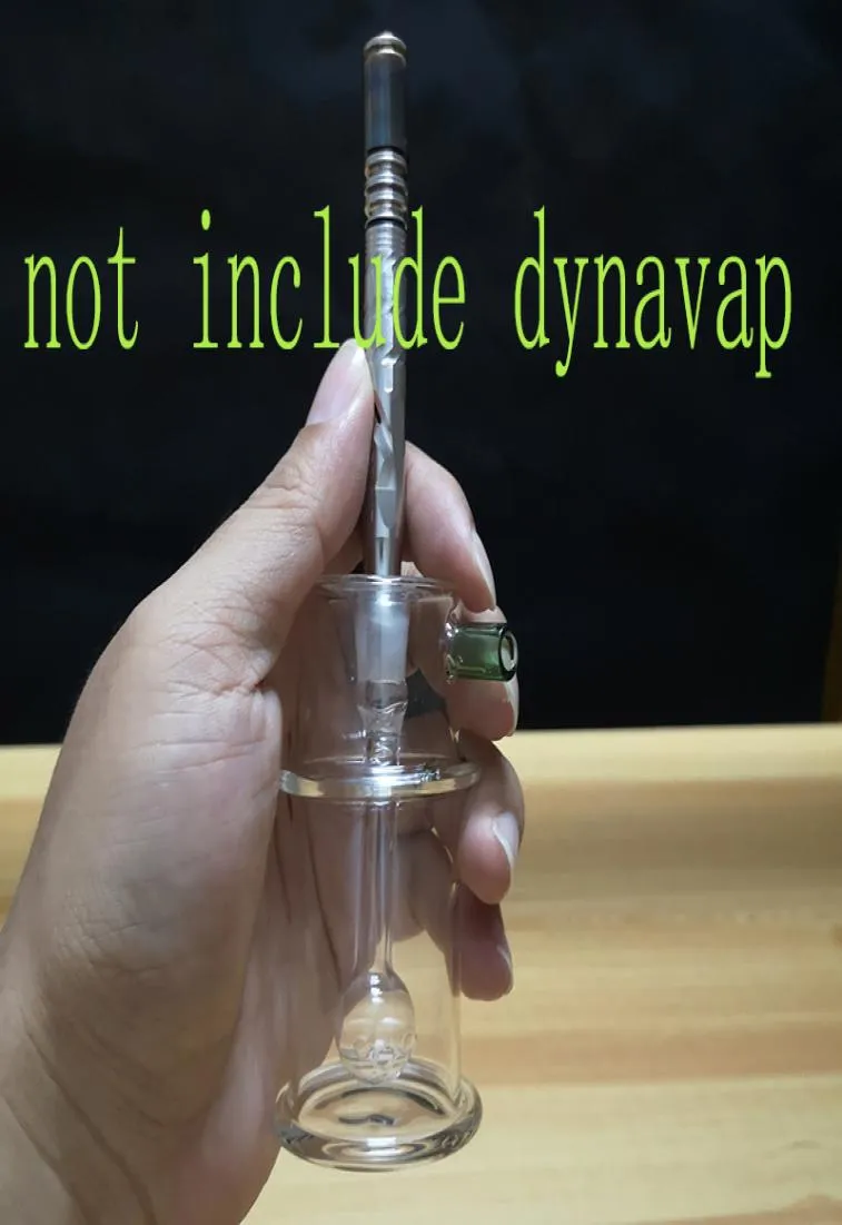 Mini Reting Accessary Bong Bubbler Water Filter för Dynavap M och 2021 -upplagan med 10mm avsmaltat munstycke6640026