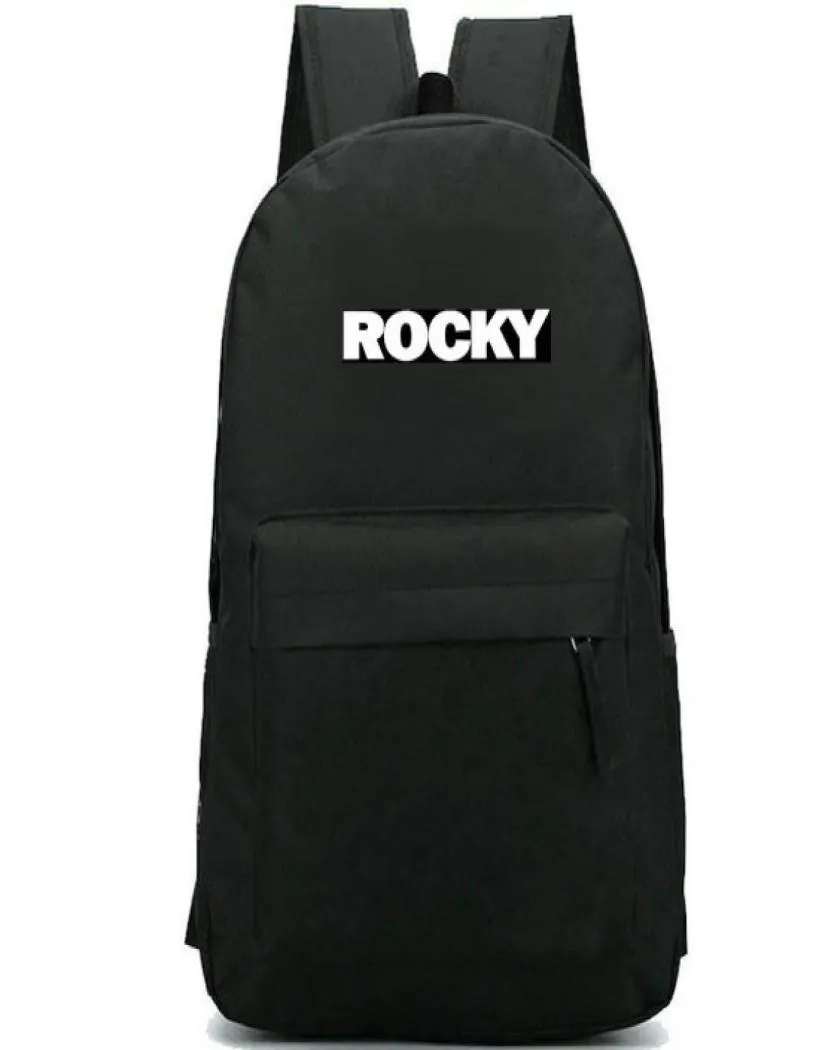 Backpack roccioso Sylvester Stallone Daypack Cool Print Schoolbag Film Leisure Sport Sport School Borse Outdoor Day Pack8154061