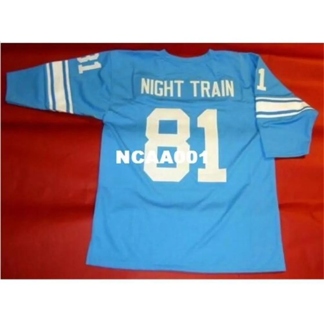 001 81 Dick Night Train Lane Retro College Size S4xl lub niestandardowe dowolne nazwisko lub numer koszulki1089248