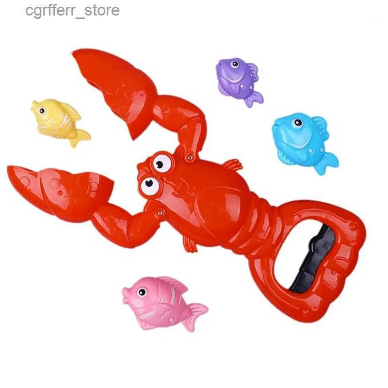 Baby Bath Toys coloré Jouet Toy Claw Catcher Baby Bath Toy Fish Childre