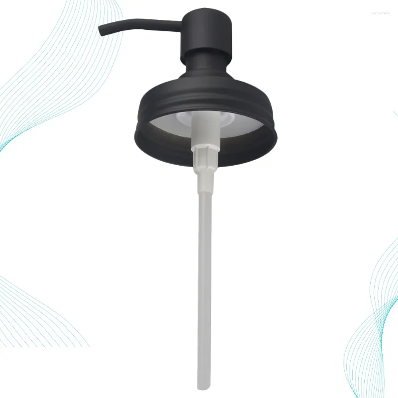 Liquid Soap Dispenser Stainless Steel Bottle Nozzle Pressure Pump Head Replace Pumps Emulsion For The 265-275cm External