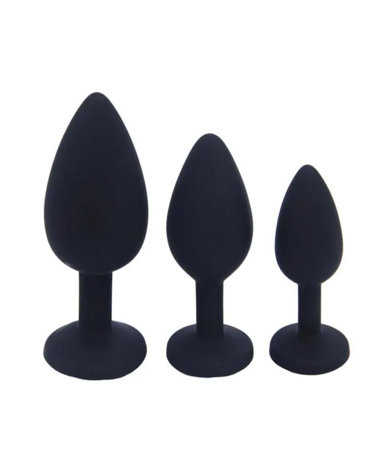 Tappo da spina massaggio sesso erotico giocattoli sessuali erotici per uomo donna prodotti adulti plug anale silicone tubo anale s m l251m6338486