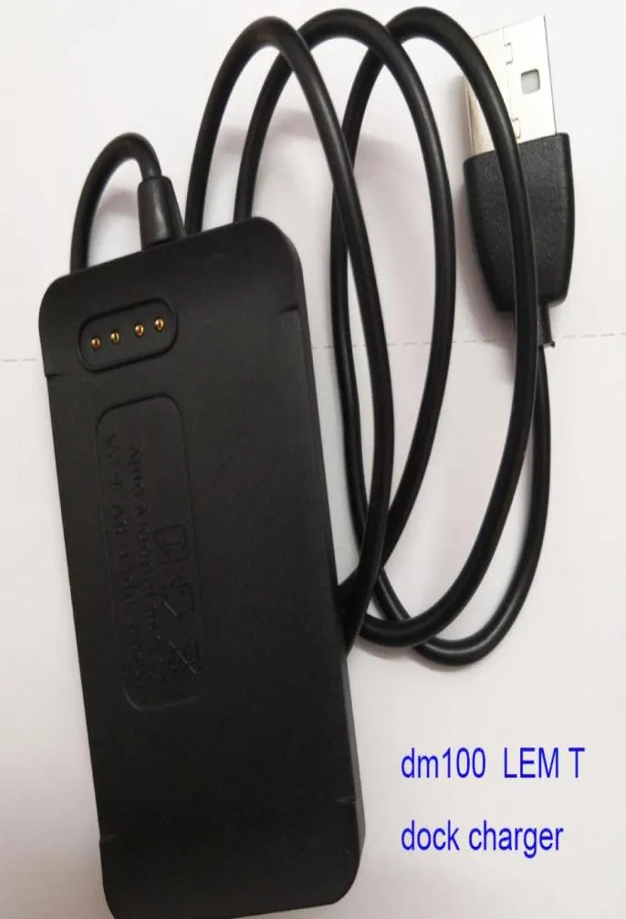 LEMT DM100スマートウォッチ電話時計アクセサリー充電ケーブル交換用ドック充電器LEM T SMARTWATCH5773755