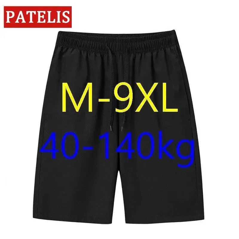 M10xl Men Shorts Plus Size Casual Summer Pants Gym Pantalones Cortos Hombre Big Clothing 240403