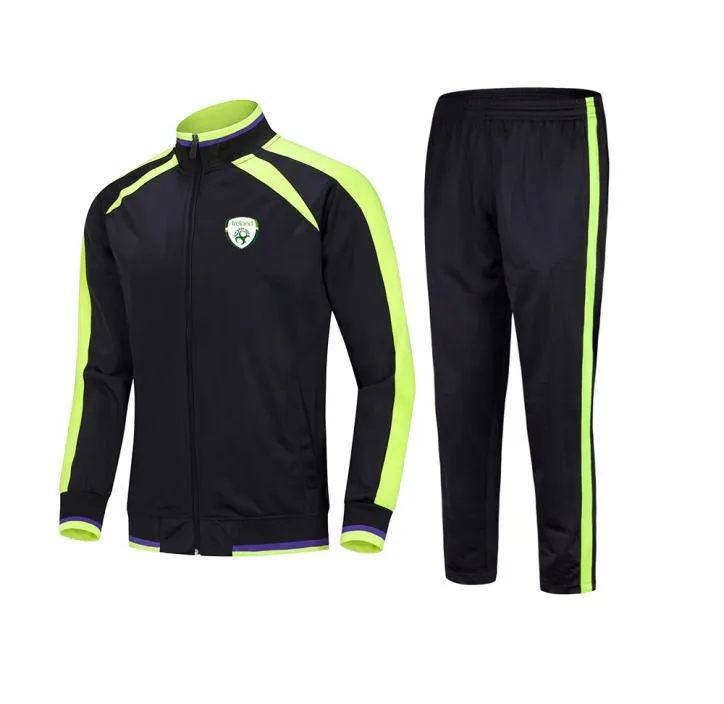 2021 Republic of Ireland Football Club Men Running Jackets Sportswear Football Tracksuit Soccer Training Sets For Kids Whole9067964