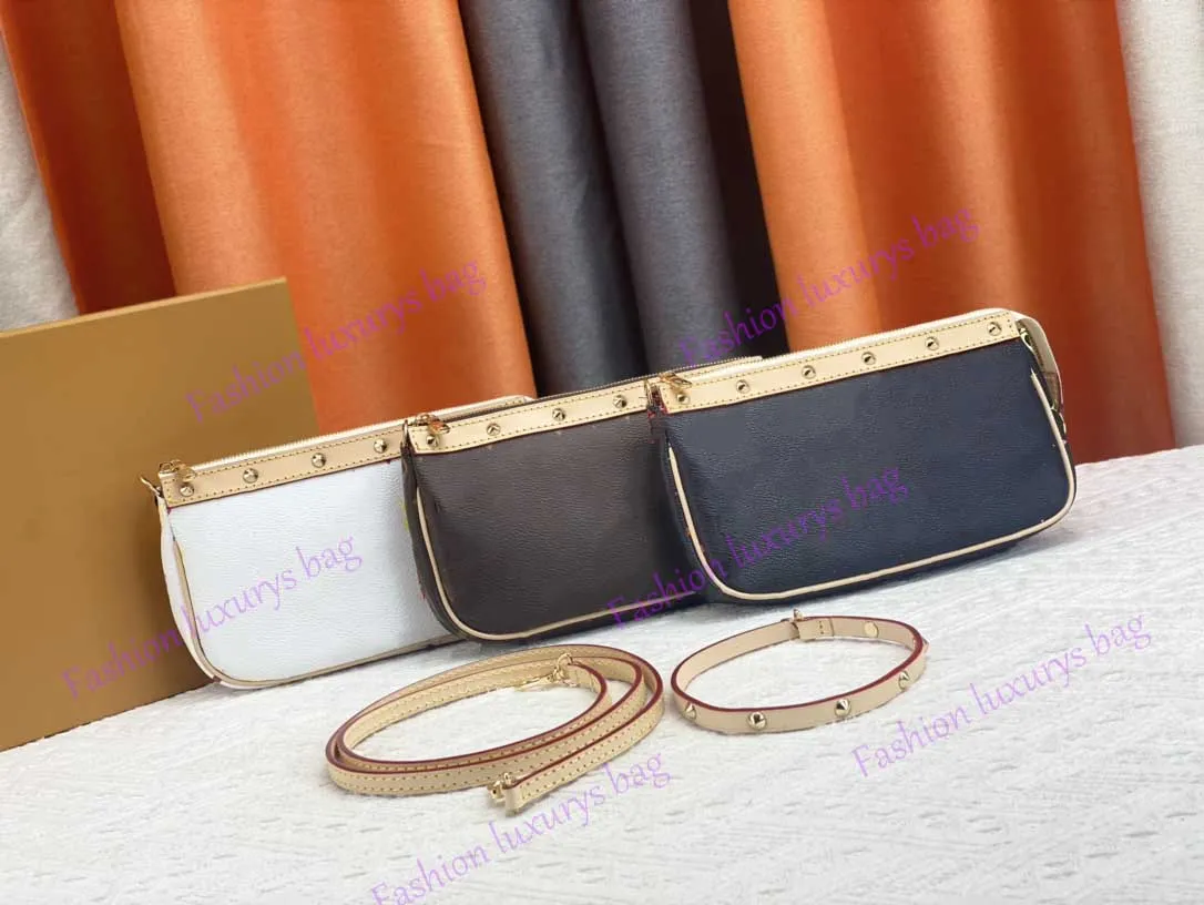 Высококачественная дизайнерская золотая цепочка сумка для плеча M92649 Сумка для кросс -кузнеца сумки для подмышки, женские бродячие портативные плечо круглые кожаные сумки M82210