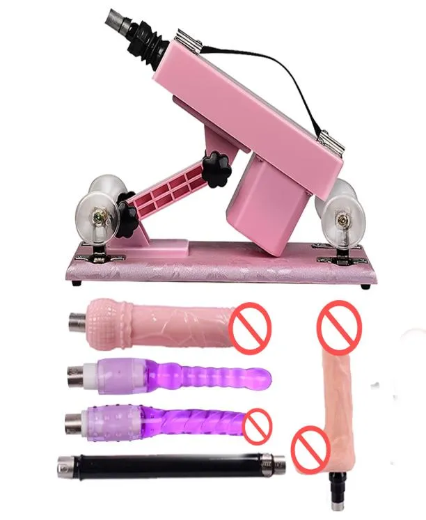 Nieuwe seksspeeltjes Automatische seksmachine met dildo -bijlage vrouwelijke masturbatie liefde robotmachine seks meubels voor koppels1002596