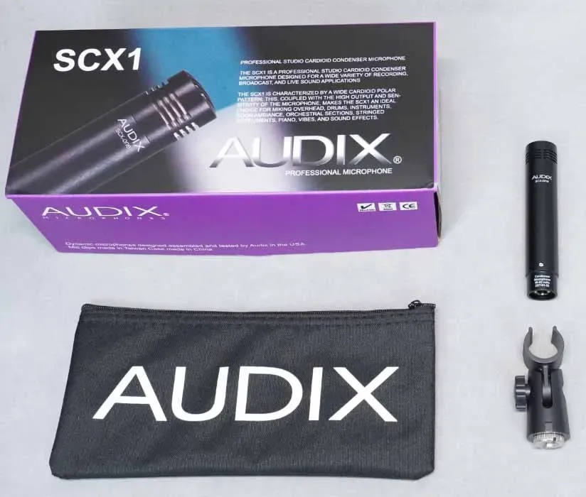 Mikrofonlar Ücretsiz Gönderim Üst Kalite Audix SCX1 Kondenser Enstrüman Mikrofon, Studio Kardiyoid Mikrofon, Orkestra için Mikrofono, Piyano