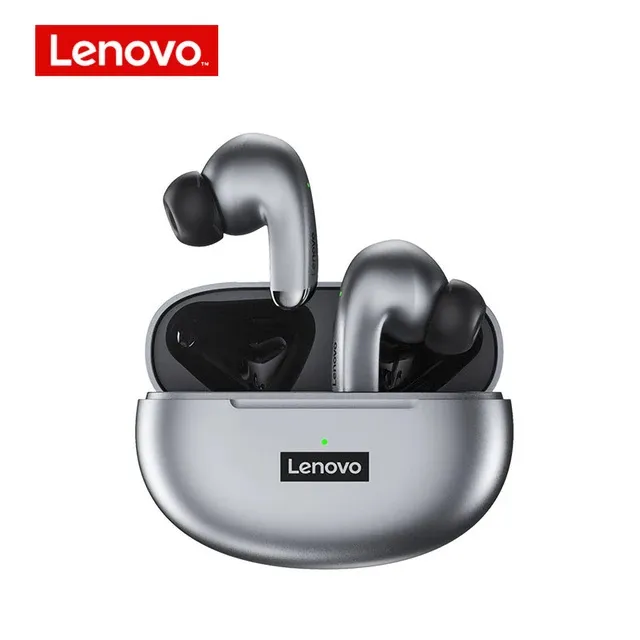 Os fones de ouvido Bluetooth Wireless Lenovo Lenovo Lenovo Música HiFi fones de ouvido esportes fone de ouvido à prova d'água com fones de ouvido de microfone