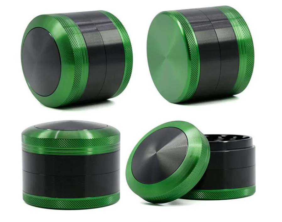 4 stycken Sharpstone Metal Herb Grinder för tobak 63mm diameter ALUMINIUM Legeringslipor 53mm Höjd örtslipare 999033099979