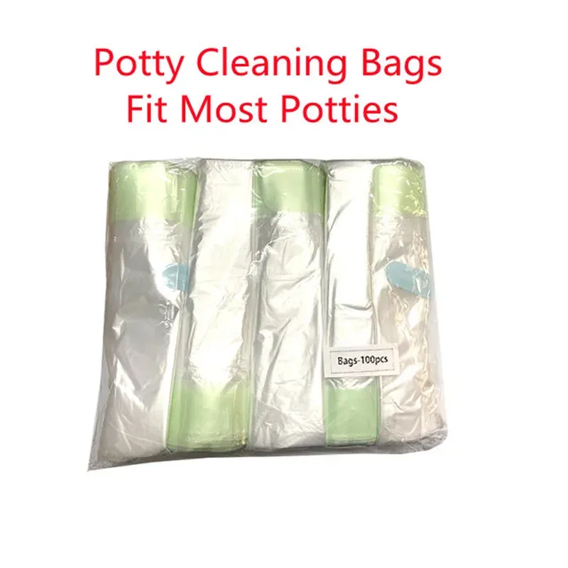 Covers 5 Rolls Universal Potty Training Toilet Seat Bin Bags Travel