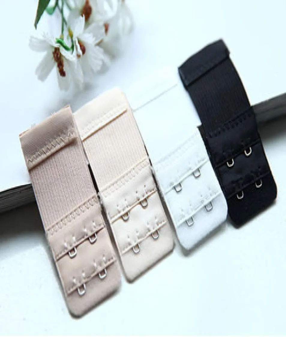 6 Colors Elastic Bra Extenders Strap 2 Hooks 2 Rows Bra Extension Strap Adjustable Lady Strap Extender Beauty Items 1000pcs7315719