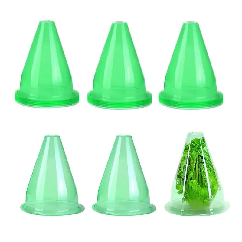 Couvre Garden Cloche Dome Garden Cloche Plant Bell Cloche Plant Protector Cover 12pcs Mini Greenhouse For Protection Légécies Seed