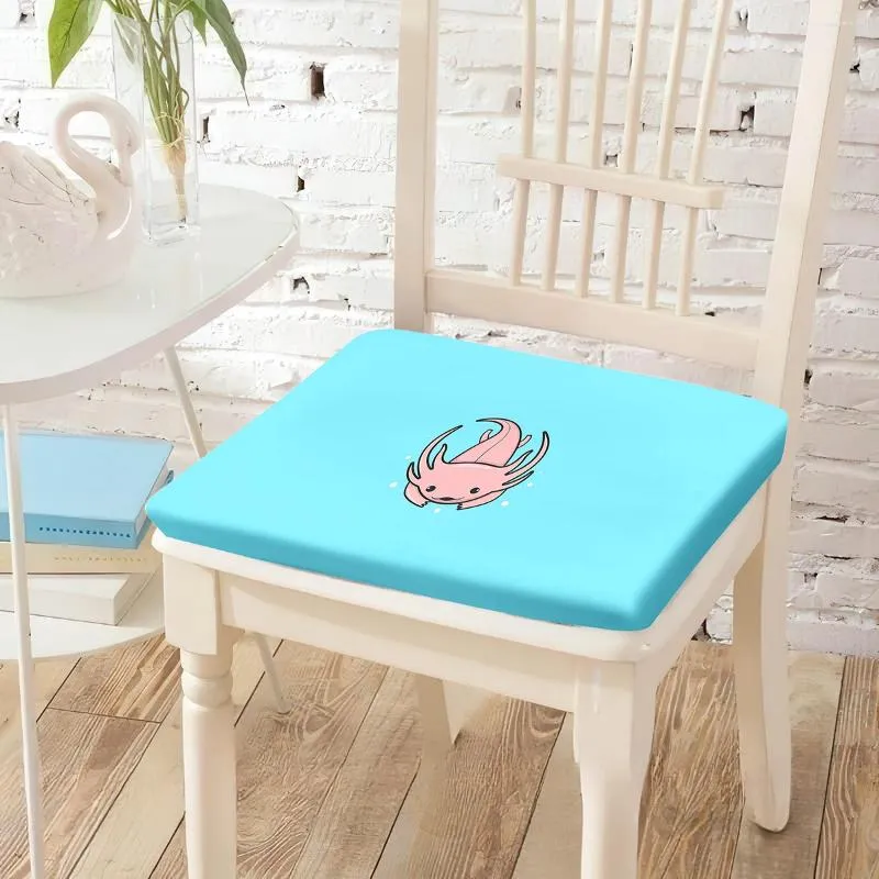 Oreiller Rose dessin animé Axolotl Chaise de chaise