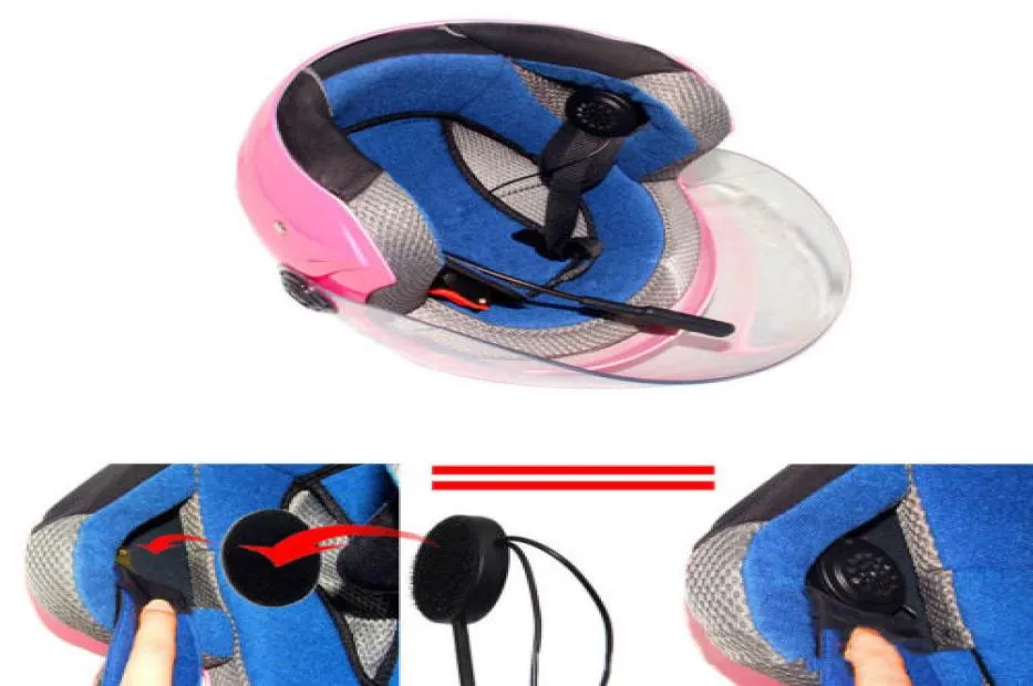 Helm intercom motorfiets headset draadloze bluetooth -luidspreker voor mp3 mp4 bluetooth 41 headset draadloos voor muziek7591549