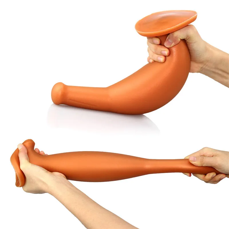 Grande tappa anale in silicone liquido plug soft ano perline massaggio masturbazione giocattoli sessuali donne uomini coppie gay che flirtano i prodotti di giochi adulti