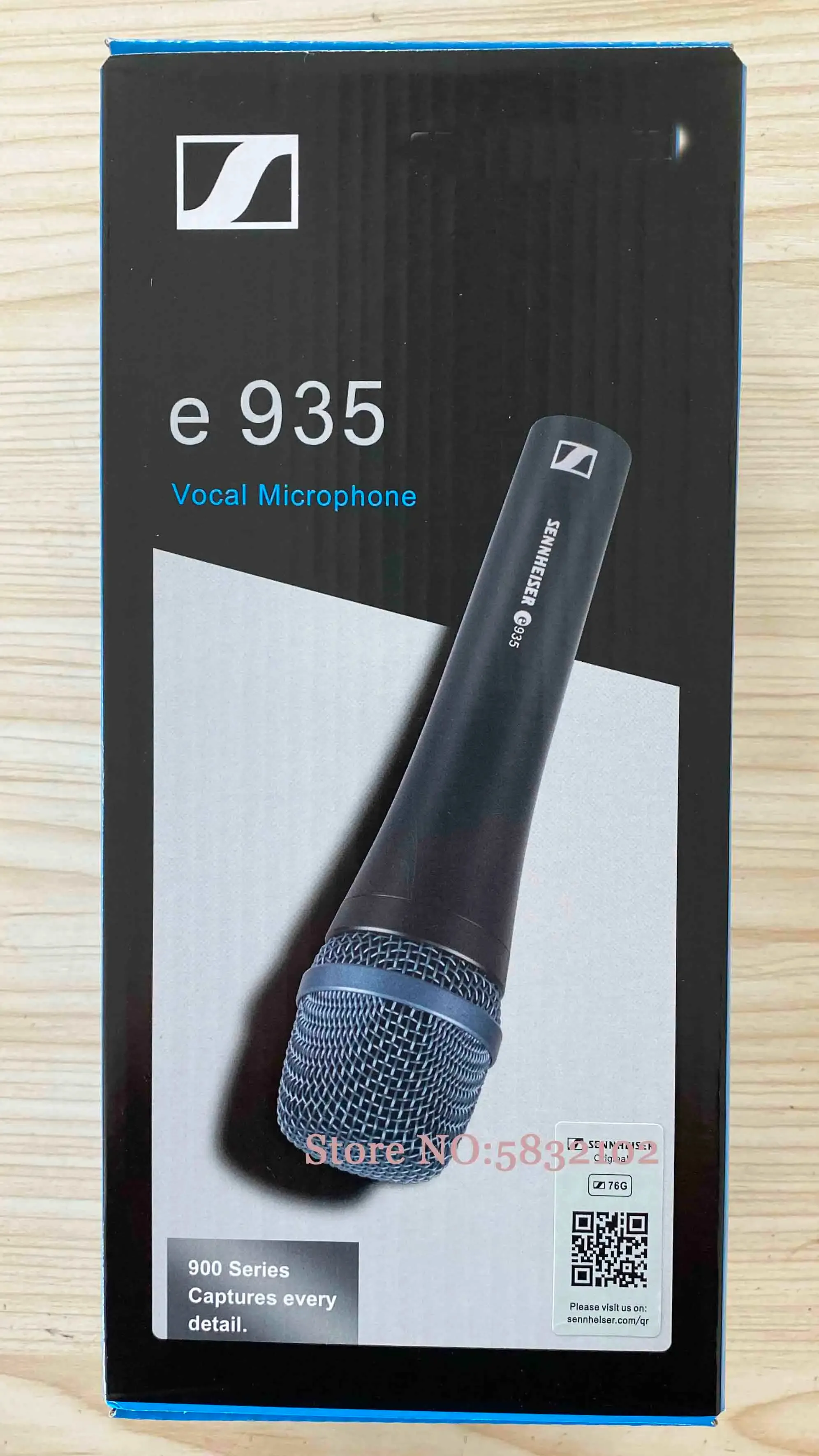 Microfones Frete grátis Nova versão E935, E945 Microfone vocal profissional dinâmico Cardióide, microfone dinâmico vocal ao vivo, microfono