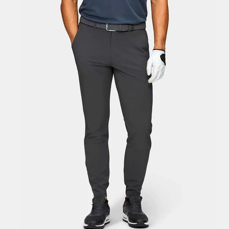 Calça masculina calça slim fit man jogador casual novo golfe de moda para homens