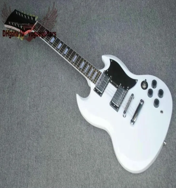 New factory custom ization White Custom Shop 12 Strings Electric Guitar New Arrival OEM From China 2040409